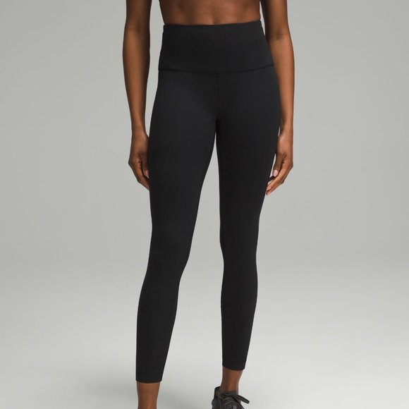 Wunder Train High-Rise Ribbed Tight 25" - Picture 2 of 6